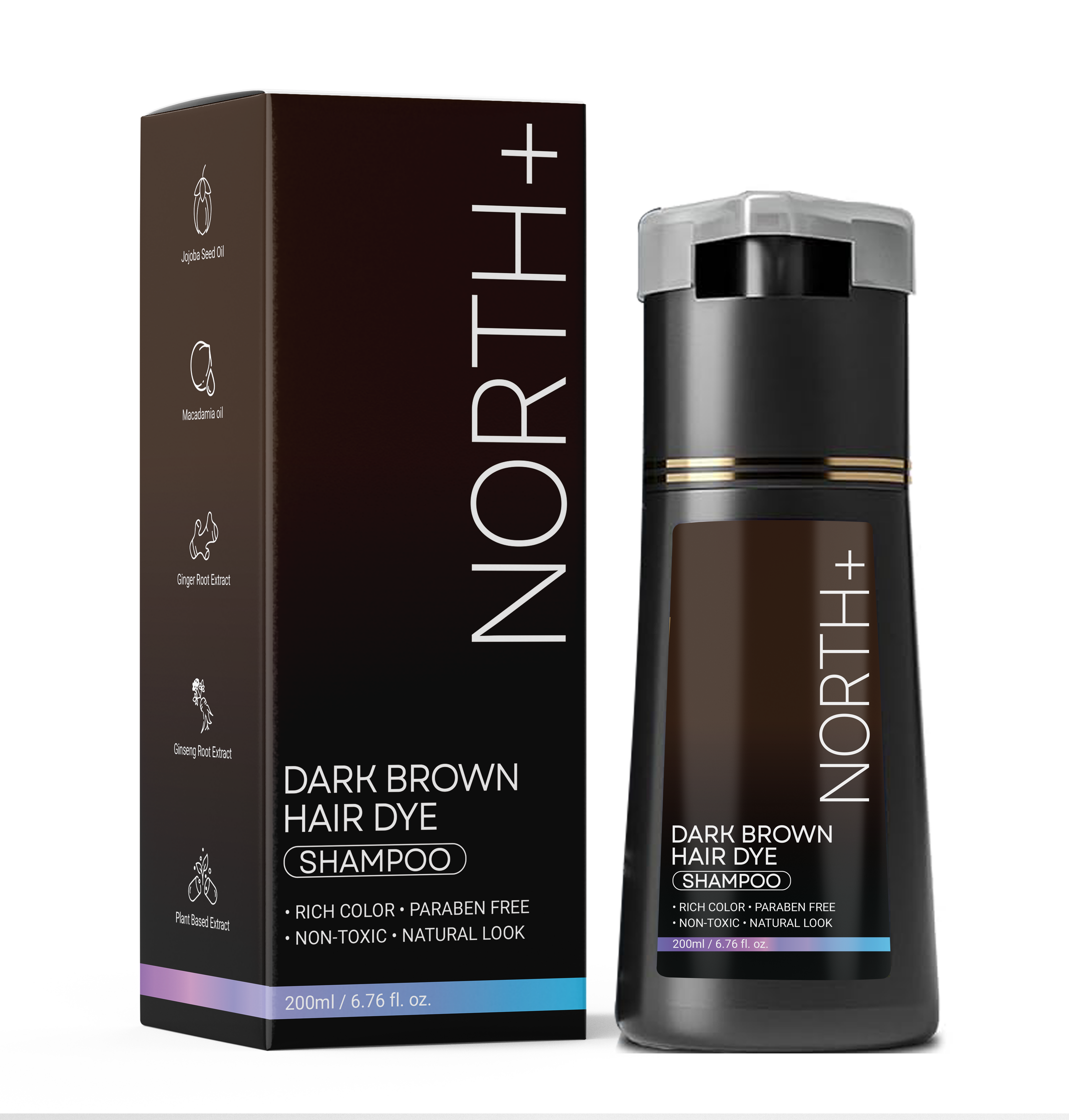 Champú NORTH+ Instant Gray Coverage