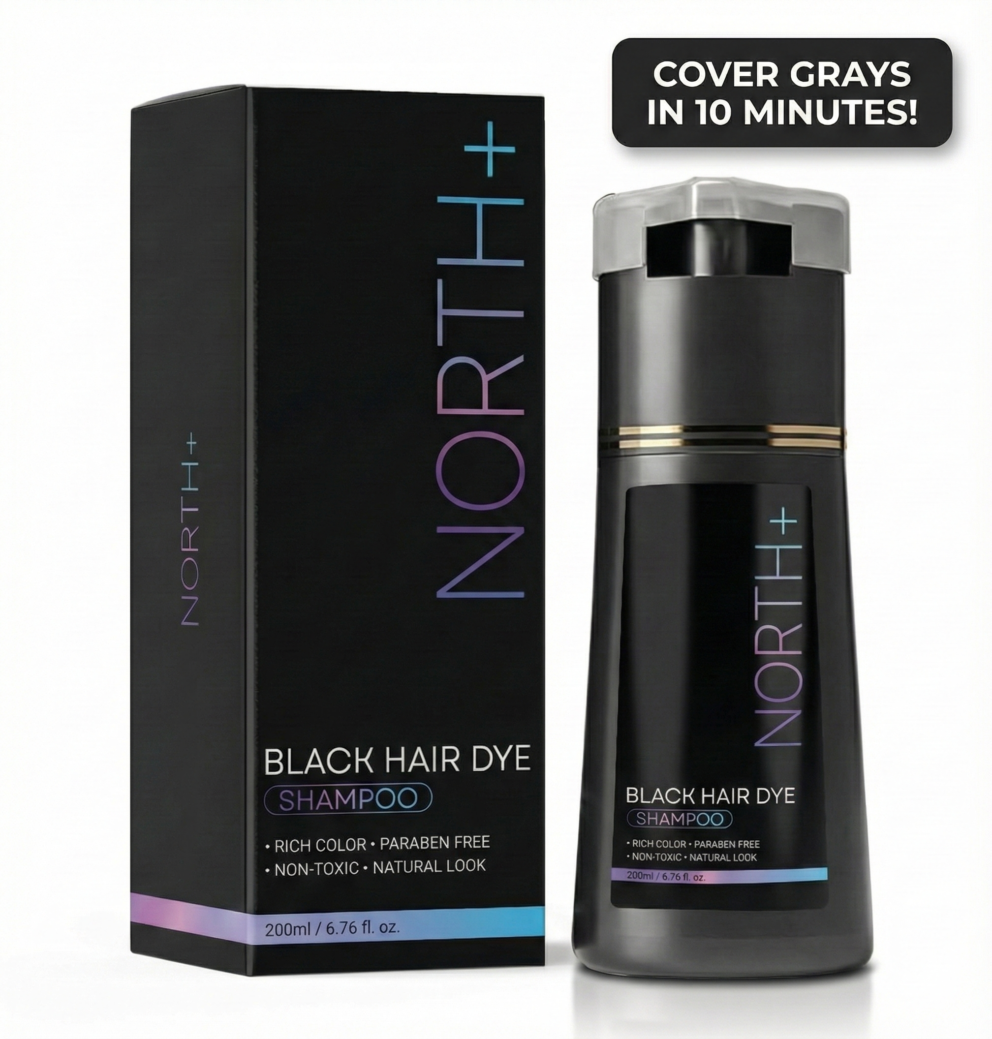Champú NORTH+ Instant Gray Coverage