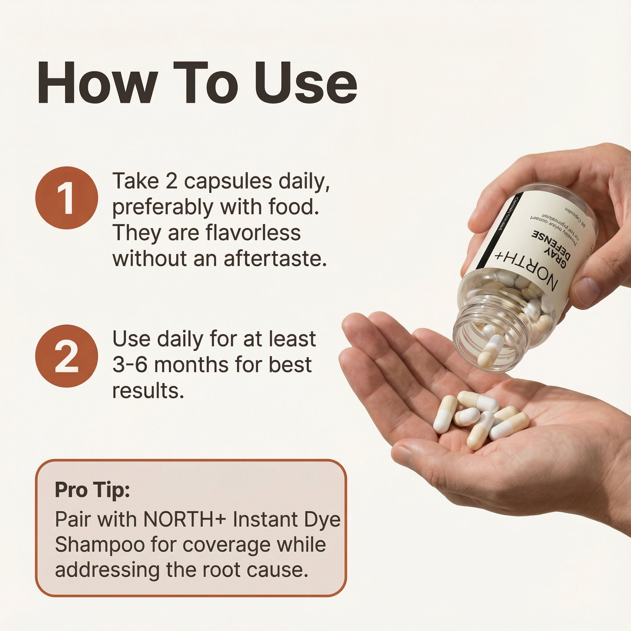 NORTH+ Gray Defense Supplement