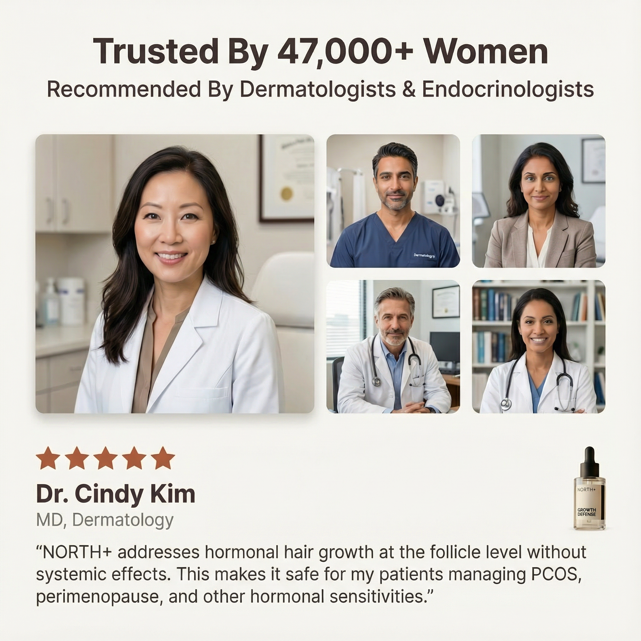 NORTH+ Growth Defense | Cyperus Rotundus Skin Serum