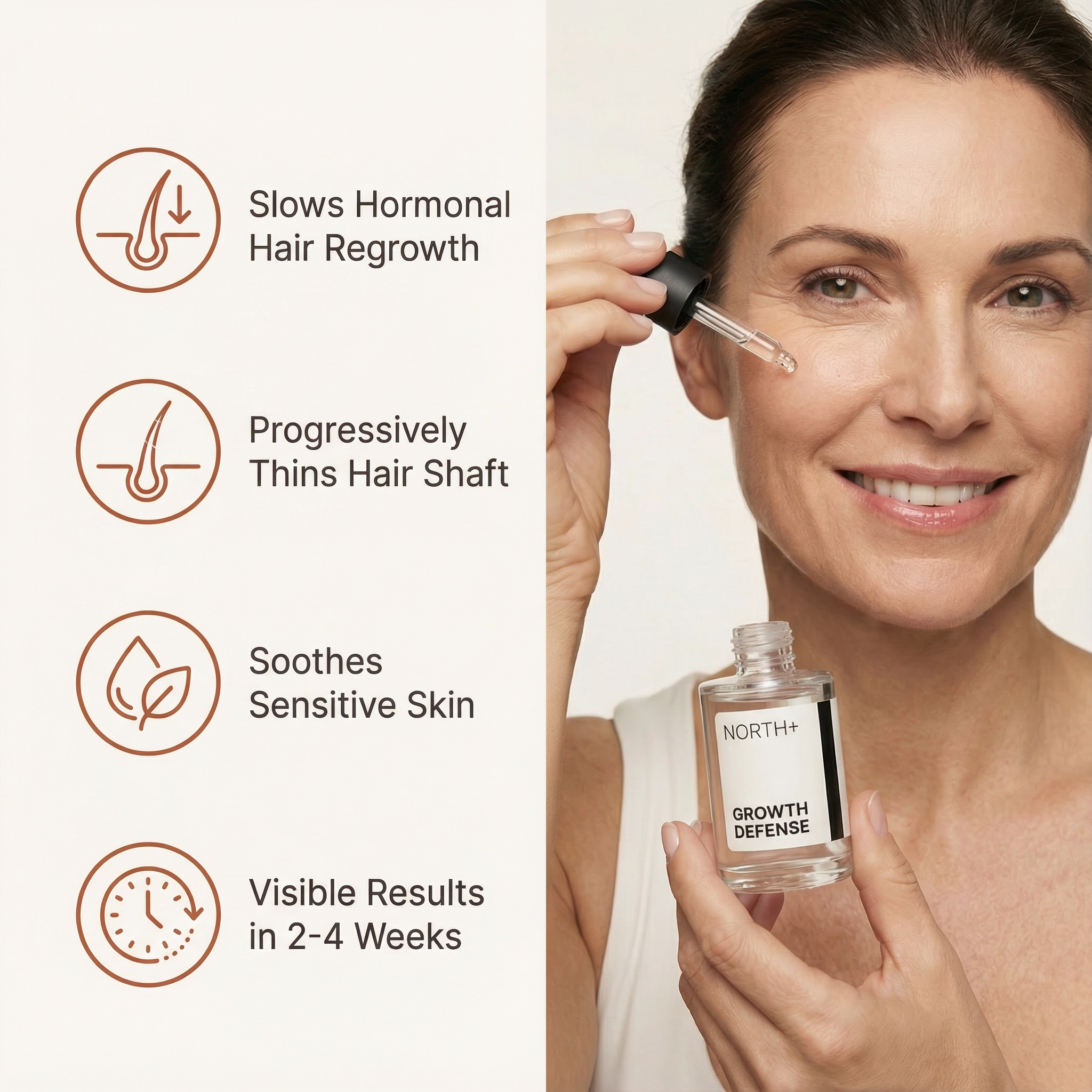 NORTH+ Growth Defense | Cyperus Rotundus Skin Serum