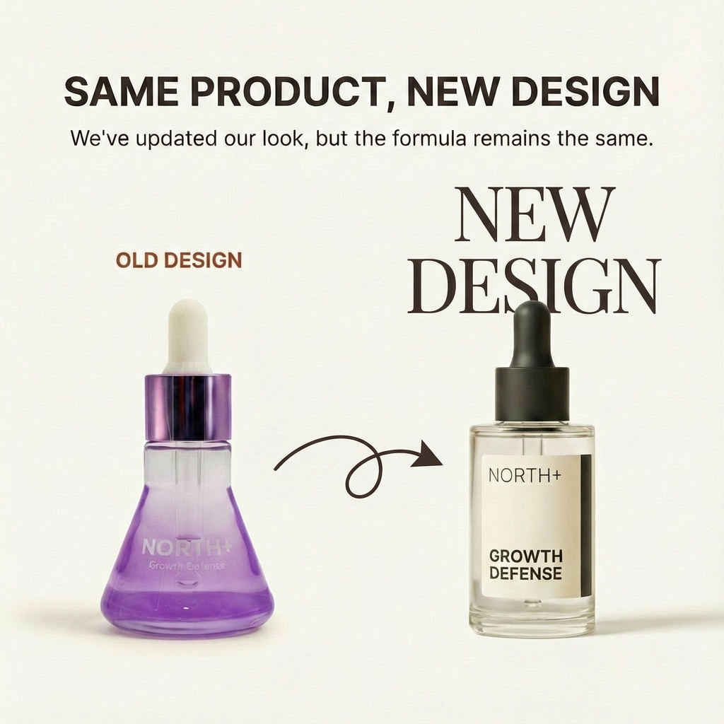 NORTH+ Growth Defense | Cyperus Rotundus Skin Serum