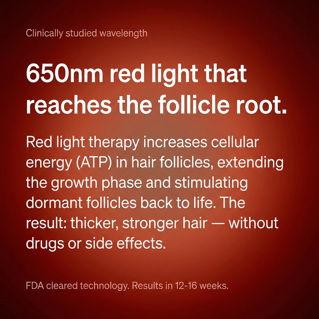 NORTH+ Red Light Laser Cap