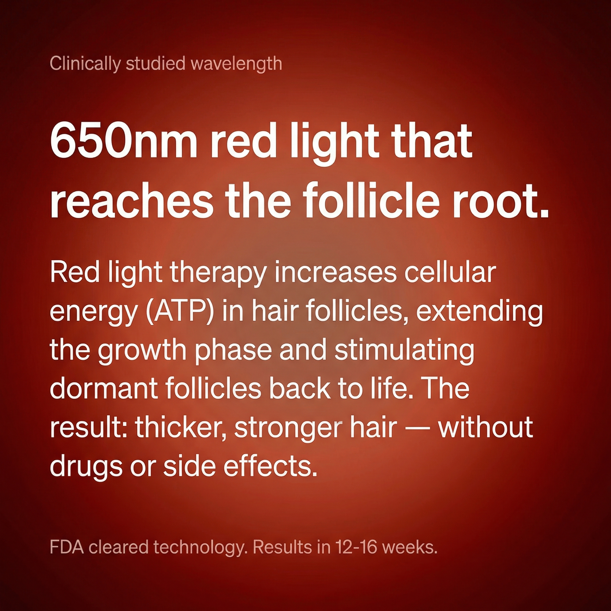 NORTH+ Red Light Laser Cap